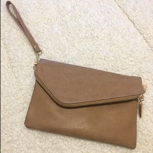 Wristlet/clutch/crossbody bag.